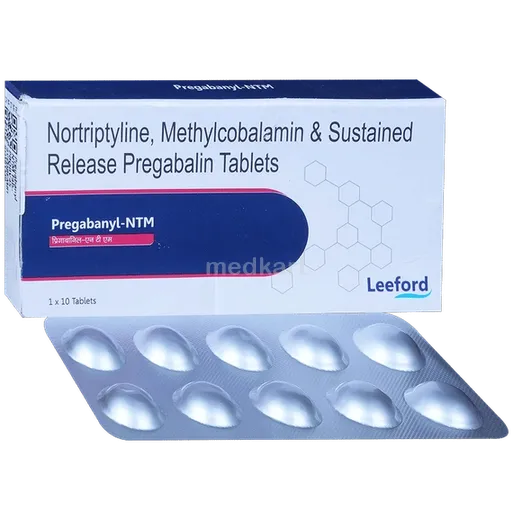 pregabanyl ntm tablet 10's